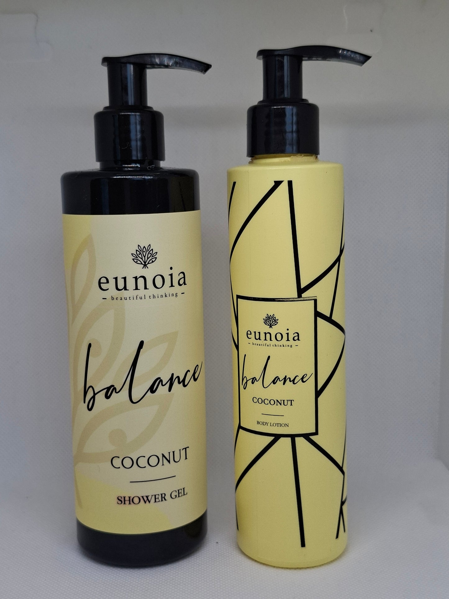 Eunoia Shower Gel & Body Lotion coconut