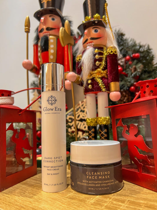 Λευκαντική Κρέμα + Μασκα με Μαύρο Άνθρακα (κατάλληλο για πανάδες)