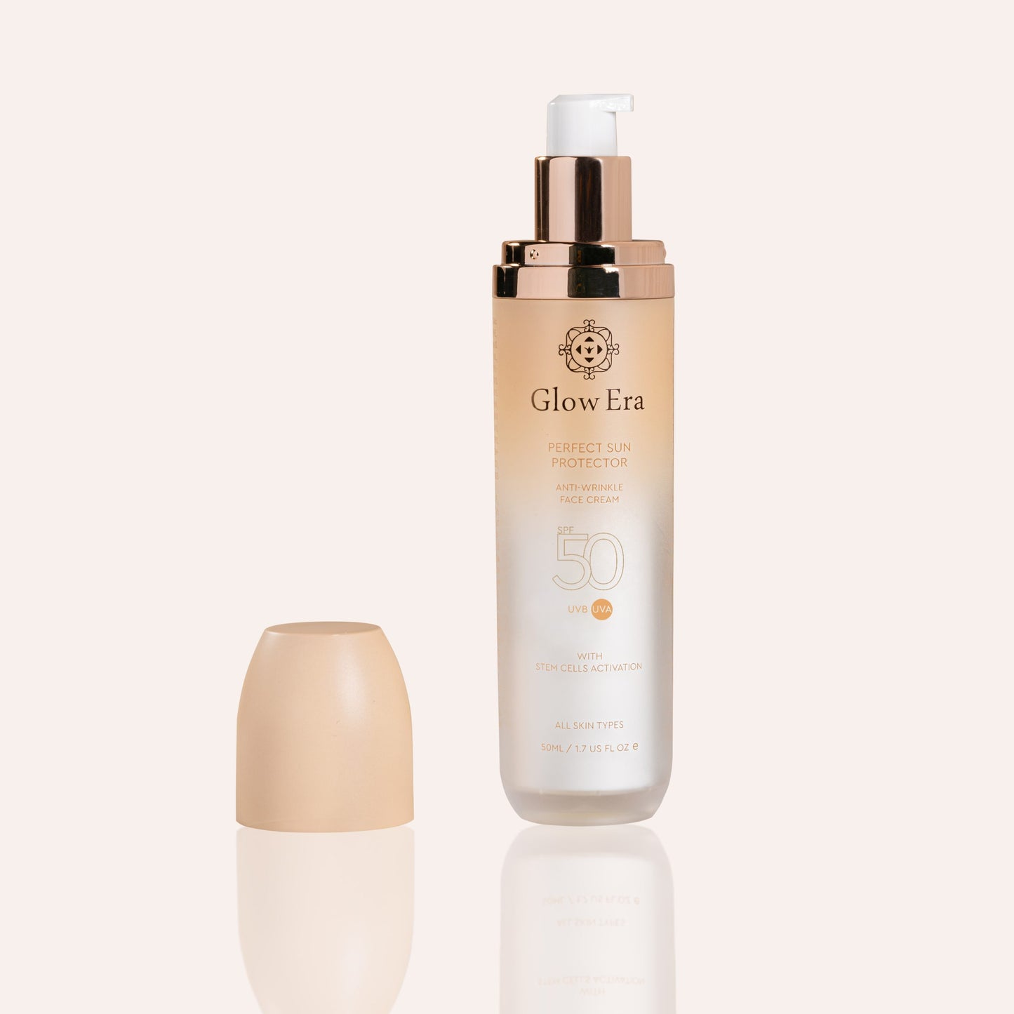 Αντηλιακό Glow Era Perfect Sun Protector SPF50 με 4 βλαστοκύτταρα, 50ml