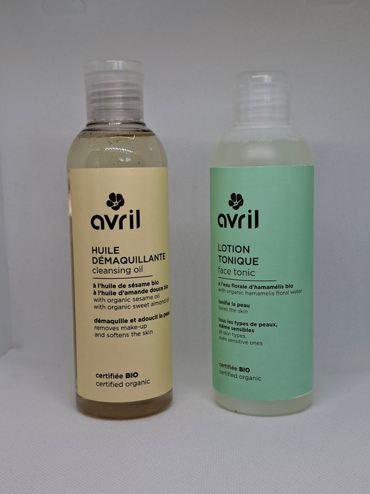 Avril Face Cleansing 200ml & Face Tonic 200ml