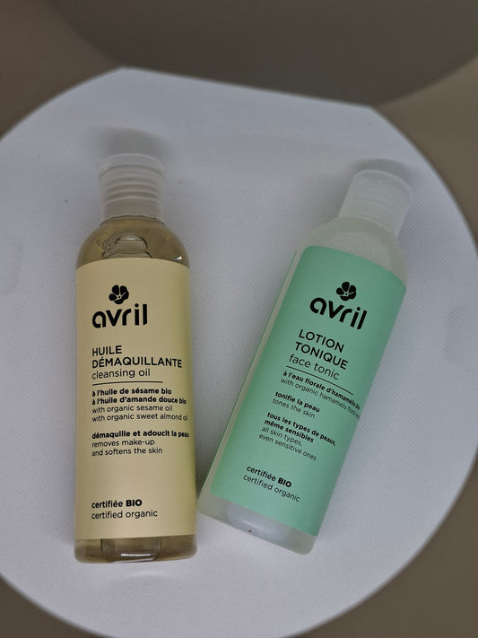 Avril Face Cleansing 200ml & Face Tonic 200ml