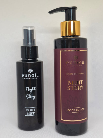 Eunoia Night Story Body Lotion 150ml  & Body Mist  100ml