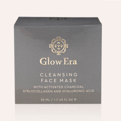 Mάσκα Ομορφιάς Glow Era με Ενεργό Άνθρακα, φυσική σύνθεση 98,7%, 50ml