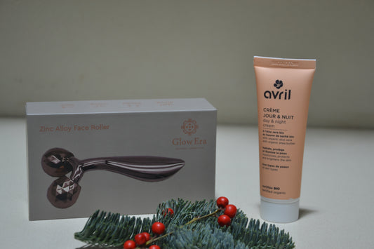 Set Lift & Massage Roller + Day & Night Face Cream