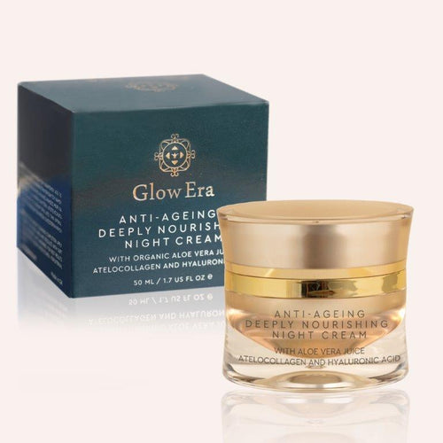 Glow Era Night Cream with Aloe Vera, 50ml