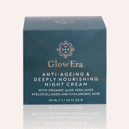 Glow Era Night Cream with Aloe Vera, 50ml