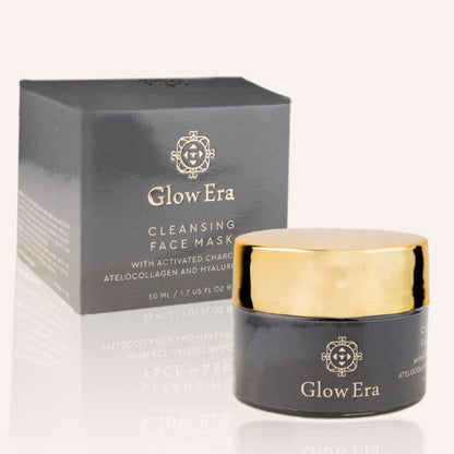 Mάσκα Ομορφιάς Glow Era με Ενεργό Άνθρακα, φυσική σύνθεση 98,7%, 50ml